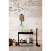 Ferm Living Plant Box kasviteline, kaksitasoinen, musta