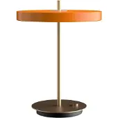 UMAGE Pöytävalaisin , Asteria Table, himmennettävä, Oranssi, Olohuone, Alumiini, Design