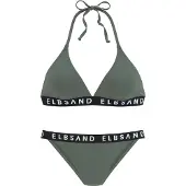 Elbsand Bikini khaki / musta / valkoinen