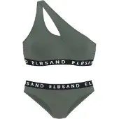Elbsand Bikini oliivi / musta / valkoinen
