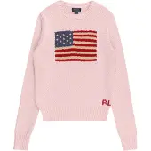 Ralph Lauren Pusero - Neulottu - Vaaleanpunainen M. Liput - - 8-10 v (128-140) - Puserot