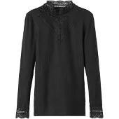 Name it Nkfnuri Ls Xsl Top Noos - Black - 146-152