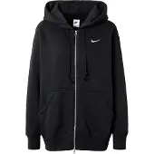 Nike Collegetakki 'Phoenix Fleece' musta / valkoinen