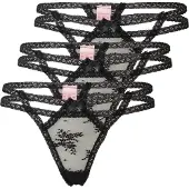 Hunkemoller Stringit 'Irina' musta