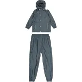 En fant Rainwear Set Solid - Blue - 128