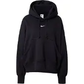 Nike Collegepaita 'Phoenix Fleece' musta / valkoinen