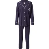 Ralph Lauren Pyjama laivastonsininen / valkoinen