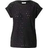 Freequent Fqblond-Tee-Flower - Black - XL