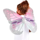 Den Goda Fen Fairy Wings - Pink - ONE SIZE