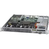 Supermicro SuperChassis 514-R407W, Teline, Palvelin, Harmaa, 1U, 400 W, 100 - 240 V (CSE-514-R407W)