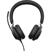 Jabra Evolve2 40, UC Stereo Kuulokkeet Langallinen Pääpanta Toimisto/puhelukeskus USB A-tyyppi Bluetooth Musta (24089-989-999)