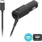 Motorola TurboPower 36 Duo -autolaturi USB-C, 36 W, musta