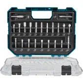Makita Jyrsinteräsarja D-74784; 8 mm; 22 kpl.