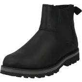 Timberland unisex for kids. TB0A28P10011 Courma Chelsea leather boots (30), Black, Flat, Zip, Velcro, Casual, children's fashion