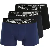 Urban Classics Bokserishortsit laivastonsininen / yönsininen / valkoinen