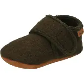En fant Baby Wool Slippers - Green - 23-24