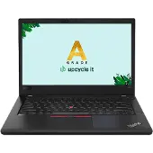 Lenovo Käytetty ThinkPad T480 14" kannettava tietokone, Windows 11 Pro (LAP-T480-MX-A002)