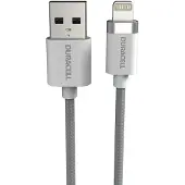 Duracell punottu latauskaapeli USB-A to Lightning 1m (iPhone)