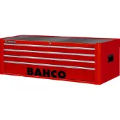 Bahco Classic yläkaappi C85, 40", 4 laatikkoa, punainen