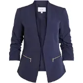 Vila Vijoy 3/4 Blazer - Noos - Navy - 34