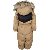 Lindberg - Rocky Baby Snowsuit Beige - 62 cm - Beige