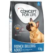 Concept for Life 2x4 kg French Bulldogg Adult koiran kuivaruoka