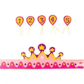 Folat - Crown Fabric Girl 1-5 years
