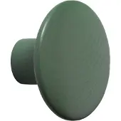 Muuto Dots Wood ripustin, dusty green