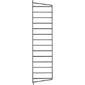 String sivupaneeli 75 x 20 cm, 1 kpl, musta