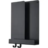 Muuto Folded hylly, musta, pysty