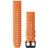 Garmin QUICKFIT 22MM KELLONHIHNAT, ORANSSI KUVIOITU SILIKONI (010-12863-01)
