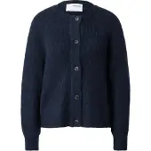 Selected Slwlulu Ls Knit Short Cardigan Noos - Navy - S