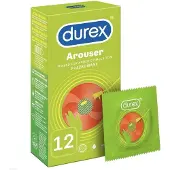 Durex Arouser Ribbed Condoms - 12 kappaletta
