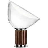 Flos Taccia Small pöytälamppu LED 48,5 cm Pronssi-lasikupu