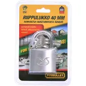 Finbullet 40 mm ruostumaton teräs riippulukko