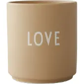 Design Letters suosikkikuppi 25 cl Love-beige