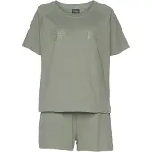 Kangaroos Pyjamashortsit oliivi