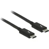 DeLOCK Thunderbolt 3-cable 20Gbps 24 pin USB-C Uros 24 pin USB-C Uros 2m