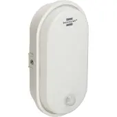 Brennenstuhl 1270780901, Ovaali, 1 lamppu(a), 4000 K, IP54, Valkoinen