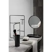 Blomus Vanity Mirror - 28 X 20 X 10 Cm - Modo - Black - Black - L 20CM