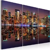 Artgeist New York Water Reflection taulusetti