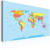 Artgeist Rainbow Geography taulu