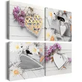 Artgeist Hearts And Flowers taulusetti