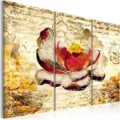 Artgeist Retro Flower taulusetti