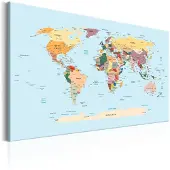 Artgeist World Map: Travel With Me taulu