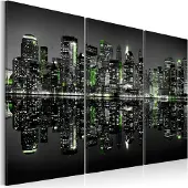 Artgeist Green New York taulusetti