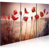 Artgeist Bright Red Poppies taulusetti