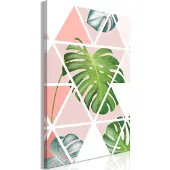 Artgeist Geometric Monstera Vertical taulu