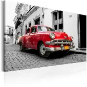 Artgeist Cuban Classic Car (Red) taulu