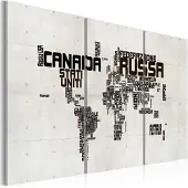 Artgeist Map - Italian taulusetti